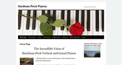 Desktop Screenshot of hardmanpianos.com